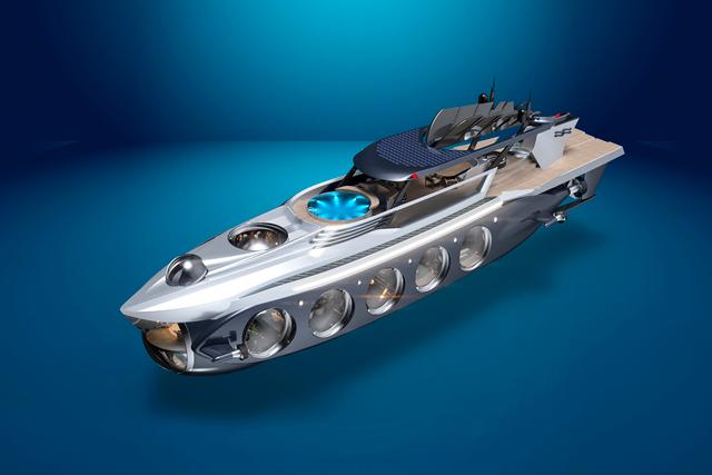 U-Boat Worx Nautilus submarine yacht