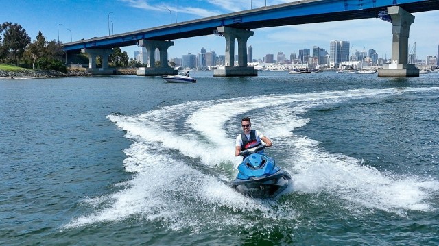 taiga electric personal watercraft in long beach